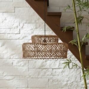 Rotan hanglamp Isla - 4shine